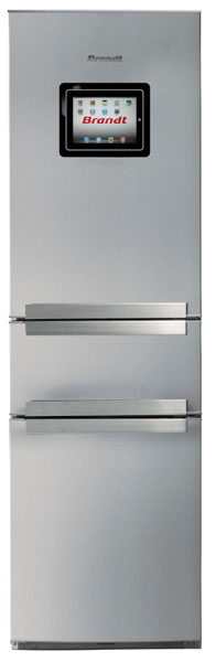 I-Freezone de Brandt, frigo iPad, réfrigérateur pour iPad, réfrigérateur hi-tech