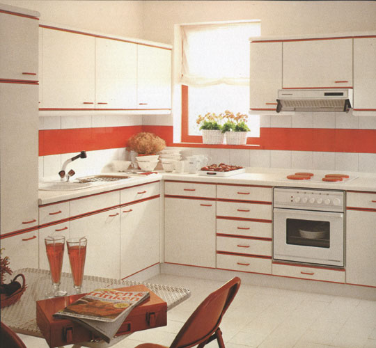 Häcker en 1982-cuisine haut de gamme
