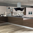 La cuisine marron