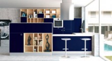 La cuisine bleue