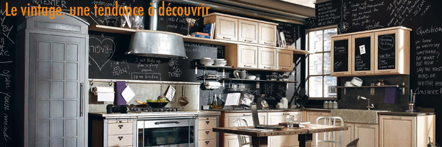 Une cuisine vintage