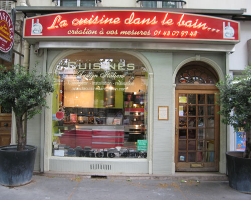 La cuisine dans le bain, cuisiniste, cuisiniste sur Paris, cuisines Armony
